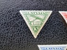Latvia  c3-5 Mh  1928  Airmail Set    Scott Catalog Value   10 25