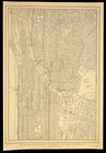Antique Bronx New York Map Of Manhattan Street Map Wall Art Vintage