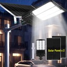 16000w Commercial Solar Street Lights Led Outdoor Dusk To Dawn Super Bright Lamp