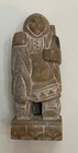 Vintage Carved Soapstone Sculpture Eskimo Inuit Hunter Figure 5 25   