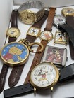 Disney Watch Lot  Vintage  Lorus  Timex  Goofy  Mickey  Lion King  25 Watches 