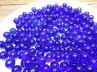 Lot Of 200 Cobalt Blue Glass Marbles  59 Inch Vase aquarium