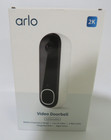 Arlo Video Doorbell 2k 2nd Generation Battery Operated Wired New Sealed