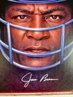 Coors Light Beer Jim Brown Sign - Cleveland Browns Nfl Football