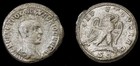 Herennius Etruscus Bare Head As Caesar eagle Large 26mm Scarce Roman Empire Coin