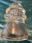Vintage Hemingray No  45 Clear Glass Insulator Made In Usa 12c-39