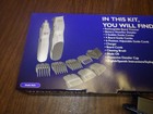 Wahl 5622 Groomsman Rechargeable Beard Trimmer Kit For Mustaches  Nose Hair