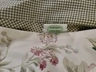 Country Cottage Waverly Forever Peony Green Tab Valance 40   