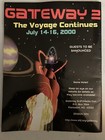 1999 Gateway Sci-fi Convention Program  Hand Signed By Numerous Actors