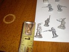 Vintage Lot 80   Lead Soldier Figures Miniature Toy Metal Soldiers Colonial   Gc