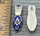 Masonic Slipper Pin For Widows  Wives And Daughters