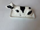 Otagiri Holstein Cow Butter Dish Vintage Japan