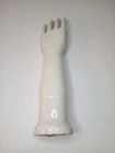 Vintage Ceramic Glove Mold Hand Form  Industrial Porcelain Jewelry Display