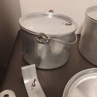 Vtg 20 Piece Boy Scouts Of America Aluminum Camping Mess Kit Camping Cookware