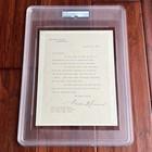 Franklin D  Roosevelt Autograph White House Christmas Letter Signed 1940   Psa