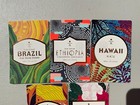 Set Of 5 Starbucks Reserve Taster Cards Collectible  Hawaii Vietnam Brazil Etc 