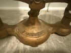 Aq Cast Iron Crow Foot Merchant Counter Top Balance Farm Scales W  Pan 2 Weights