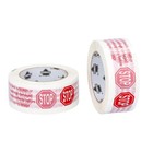 White Stop Warning Sign Packing Tape 2 83 Inch X 110 Yards 2 Mil 48 Rolls
