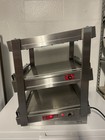 Nemco 6480-18s 18  Slanted Heated Display Merchandiser 2 Shelves 120v Commercial