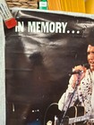 Vintage Nos Elvis Presley In Memory Poster    1977   