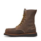 Thorogood 1957 Series Wp 8    Crazy Horse Steel Moc Toe Blk Wedge Boots 804-3878