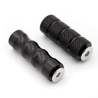 6mm Billet Motorcycle Rearsets Footrest Footpegs Foot Pegs Pedal Black