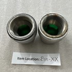 Hubbell Green Glass Pilot Light Cover lens Aluminum Housing 1  Npt Female