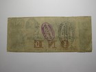  1 1861 Charleston South Carolina Sc Obsolete Currency Bank Note Bill Bank Of Sc