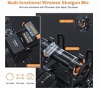 Comica Vm30 Shotgun Microphone Kit W  Receiver  Shock Mount  Windscreens  Case