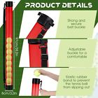 2 Pcs Tennis Ball Pick Up Tube With Shoulder Strap Lightweight Ball Collector   