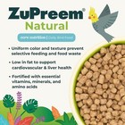 Zupreem Natural Healthy Bird Food For Parakeets Budgies Canaries 2 25 Lbs