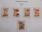 Czechoslovakia- 1958 -  Lot Of Stamps  On Album Page - Used
