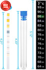 100 Strips 8in1 Aquarium Test Kit Fish Tank Water Quality Ammonia Ph Nitrate Us