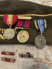 Vietnam Veterans Vfw Hat And Medals Us Marine Corp  E E Martin