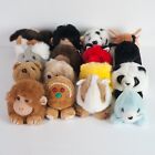 Swibco Puffkins Lot Of 16 Vintage 1994 Plush Various Stuffed Animals