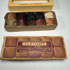Vintage J p Coats Darning And Mending Cotton Thread Mixed Shades Materials