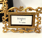 Vintage Gold Baroque Place Card Holders 30 Hollywood Regency Wedding Bombay Co 