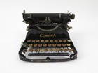 Antique Corona No  3 Folding Portable Typewriter In Original Carrying Case 