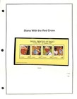 Princess Diana Stamp Collection On 9 Mystic Pages Mnh  Montserrat - Nevis  bh 