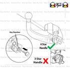 Oris Towbar Key Cut To Code Merc  Bmw  Audi  Vw  Mini  Mazda Codes 001 To 200