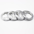 66 6mm To 57 1mm Hub Centric Rings Aluminum For Bmw Audi Vw Seat Skoda   4 Pcs