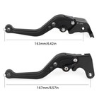 For 1999-2004 Yamaha Yzf R6 Yzfr6 Short Brake Clutch Levers Black Yzf R6s 06-09