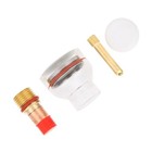 Torch Kit  Transparent Glass Cup Welding Torch Kit Accessories Torch Gas 3 2mm