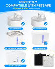 12-pack Filters Compatible With Petsafe Outlast   Viva Pet Fountains