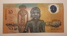 1988 Australia Ten Dollars Banknote First Issue Polymer Note