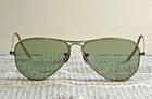 Ray-ban Bausch   Lomb Ww2 Era Pilot Aviator Sunglasses 52mm 1 10 12k Gf W case
