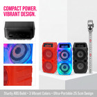 Portable Bluetooth Speaker Dual Subwoofer Heavy Bass Stereo Sound System Party