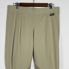 Kerrits Flow Rise Knee Patch Riding Performance Tights Pants Womens Sz 1x Khaki