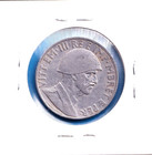 1939r Albania 1 Lek  km-31  Staineless Steel  italian Occupation   Metallic