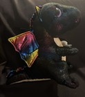 Ty Beanie Boos Big Eyed Anora Black Rainbow Dragon 9 Inch Plush Stuffed Animal